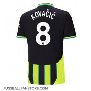 Manchester City Mateo Kovacic #8 Replik Auswärtstrikot 2024-25 Kurzarm